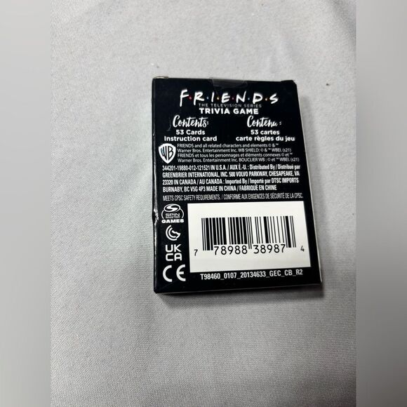 New! Friends The Television Series Trivia Game by Spin Master Games - Picture 2 of 2